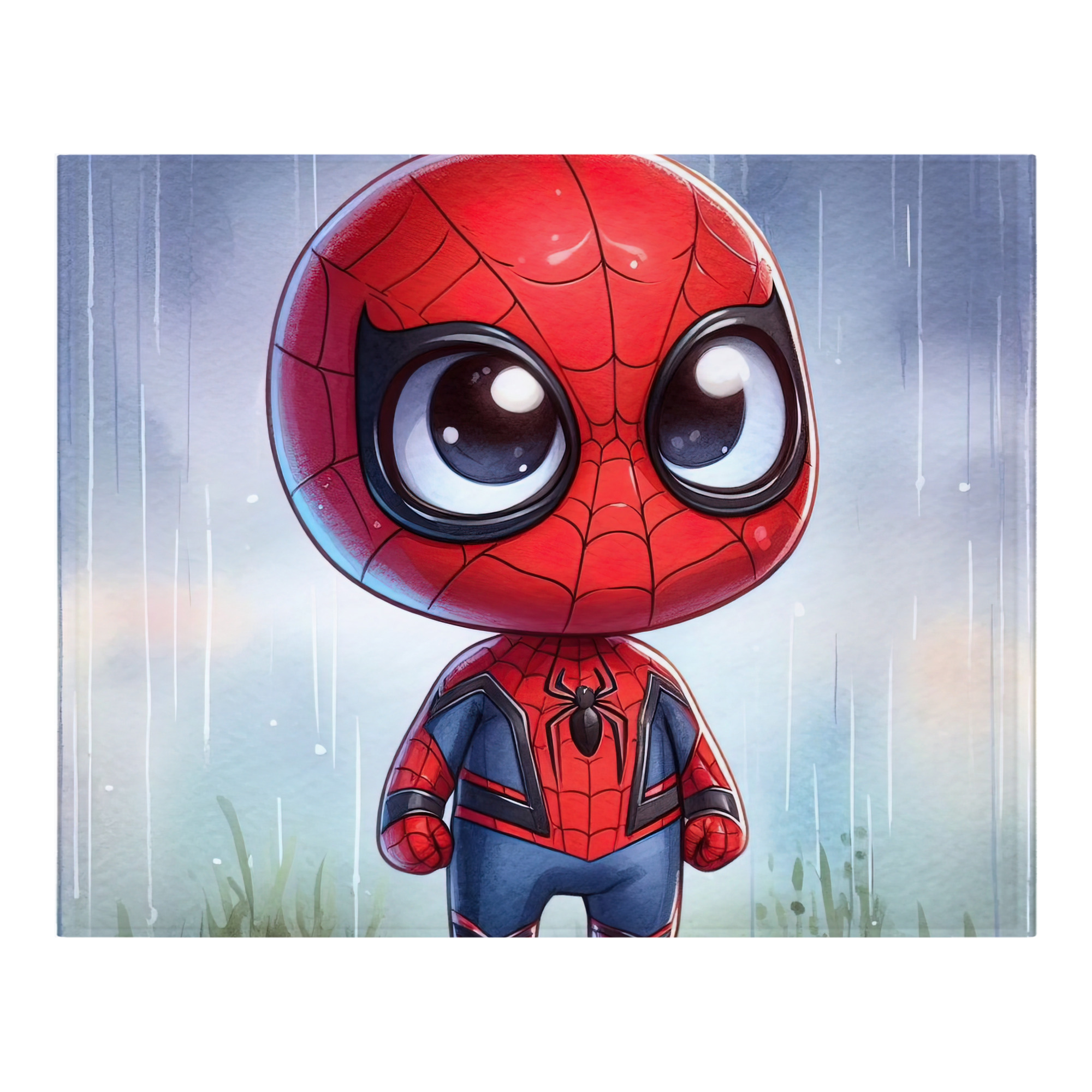 （画像用） Spider Man スパイダーマン フランネルブランケット・多サイズ対応（横型）