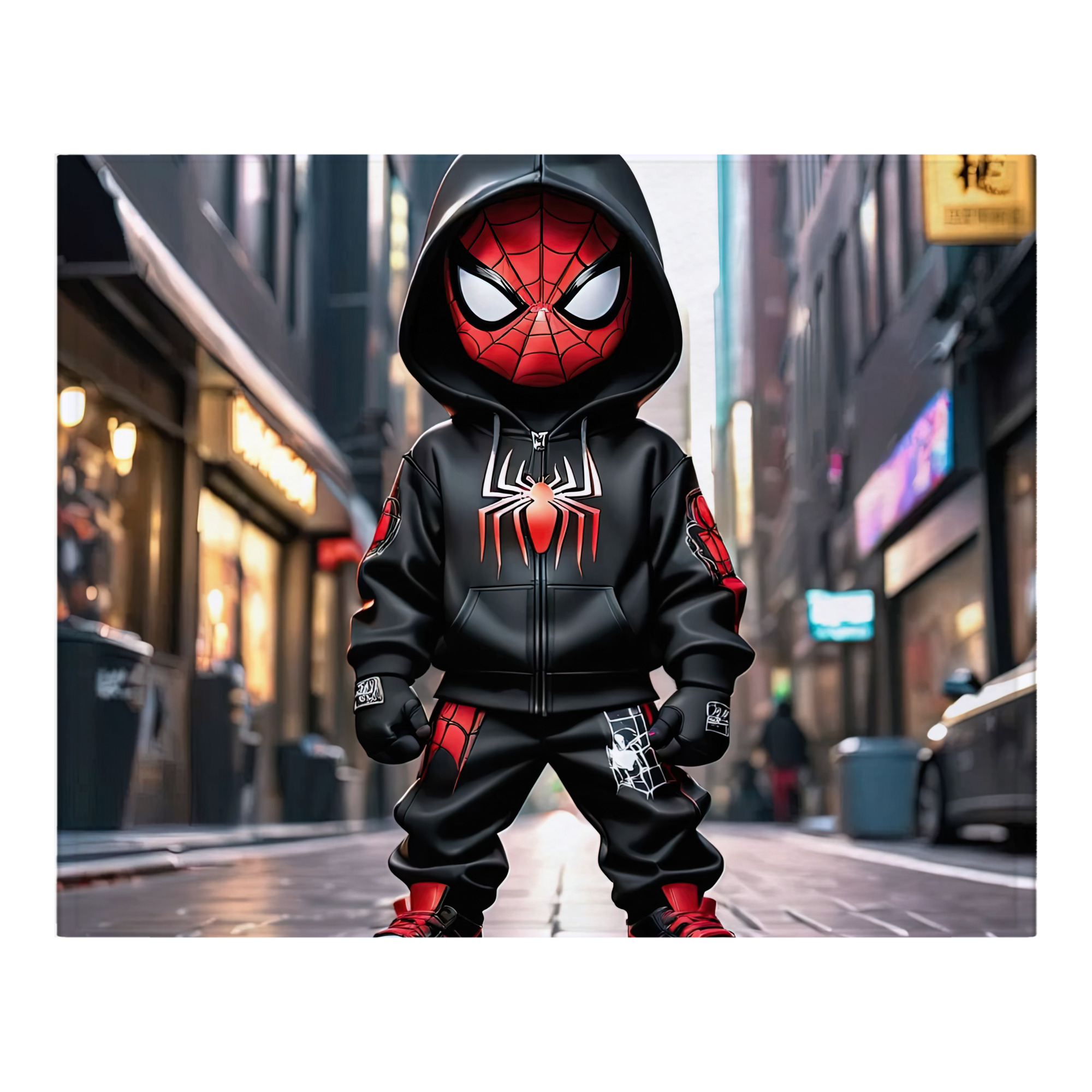 （画像用） Spider Man スパイダーマン フランネルブランケット・多サイズ対応（横型）
