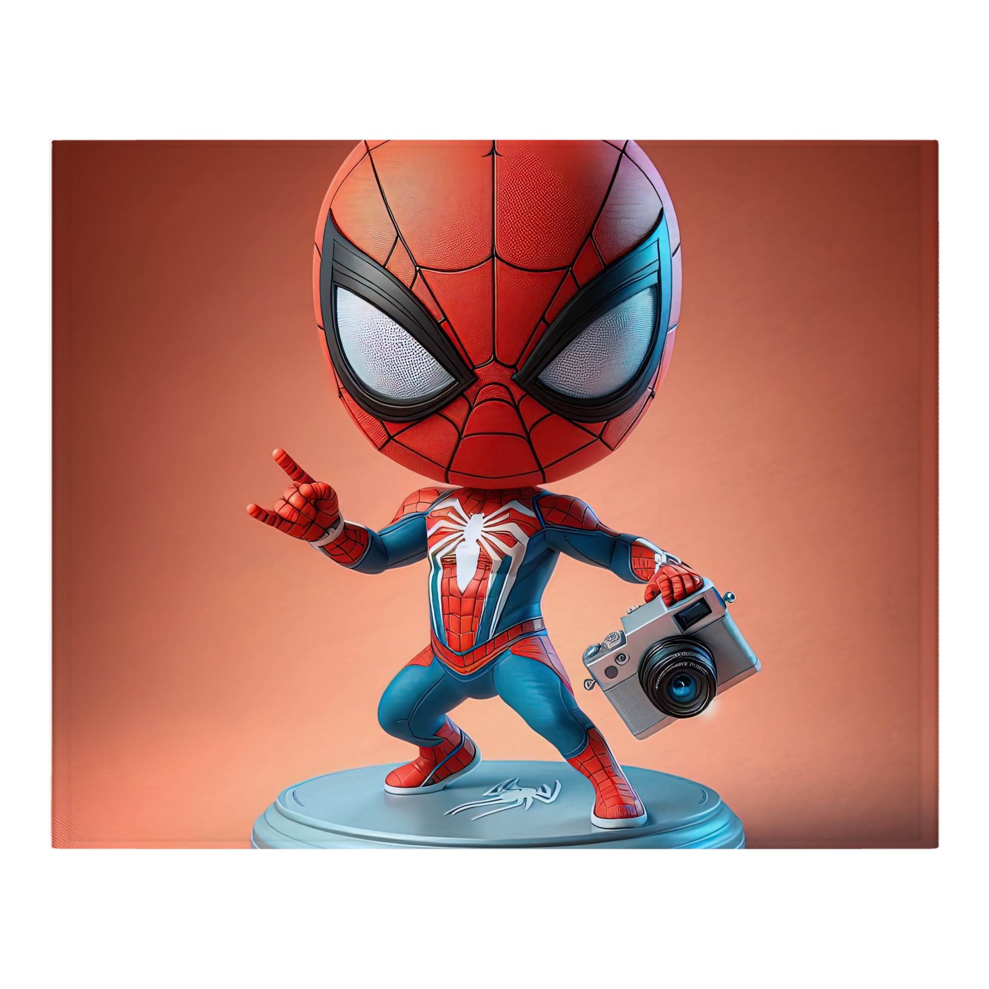 （画像用） Spider Man スパイダーマン フランネルブランケット・多サイズ対応（横型）