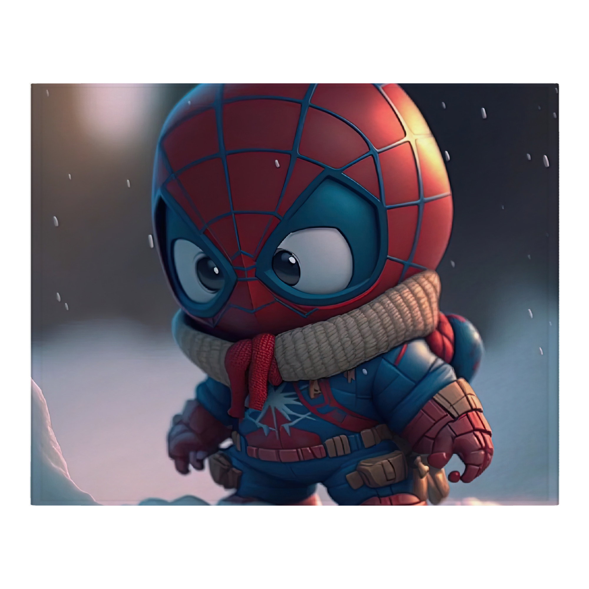 （画像用） Spider Man スパイダーマン フランネルブランケット・多サイズ対応（横型）