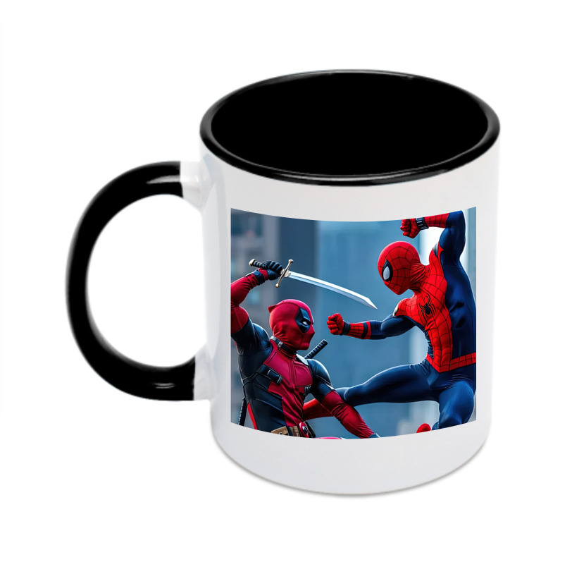 （画像用） Spider Man スパイダーマン カラーマグカップ