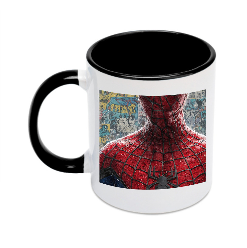 （画像用） Spider Man スパイダーマン カラーマグカップ