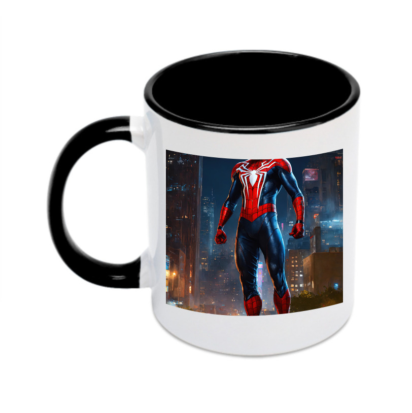（画像用） Spider Man スパイダーマン カラーマグカップ