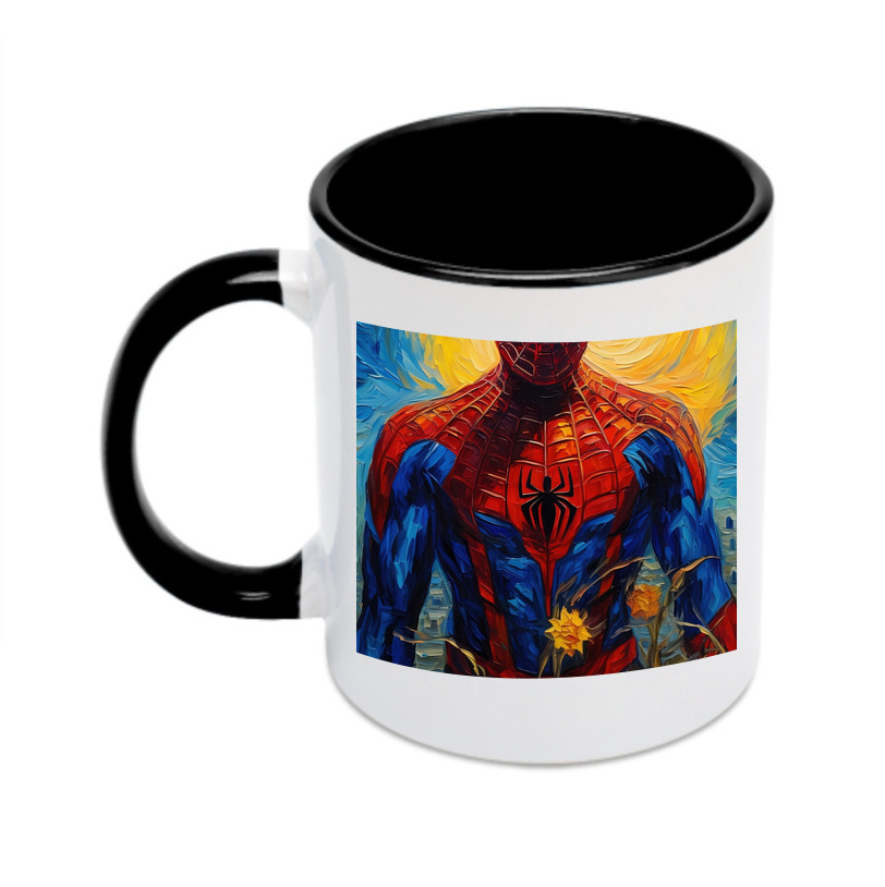 （画像用） Spider Man スパイダーマン カラーマグカップ