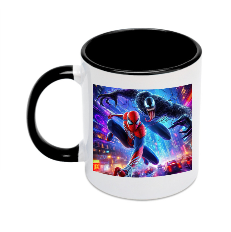 （画像用） Spider Man スパイダーマン カラーマグカップ