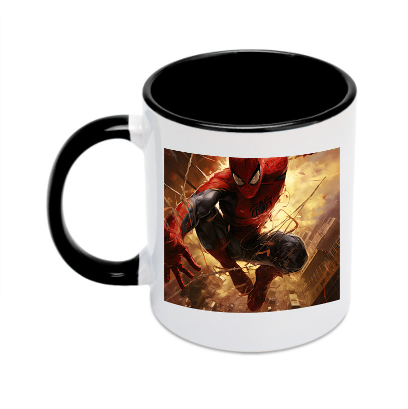 （画像用） Spider Man スパイダーマン カラーマグカップ