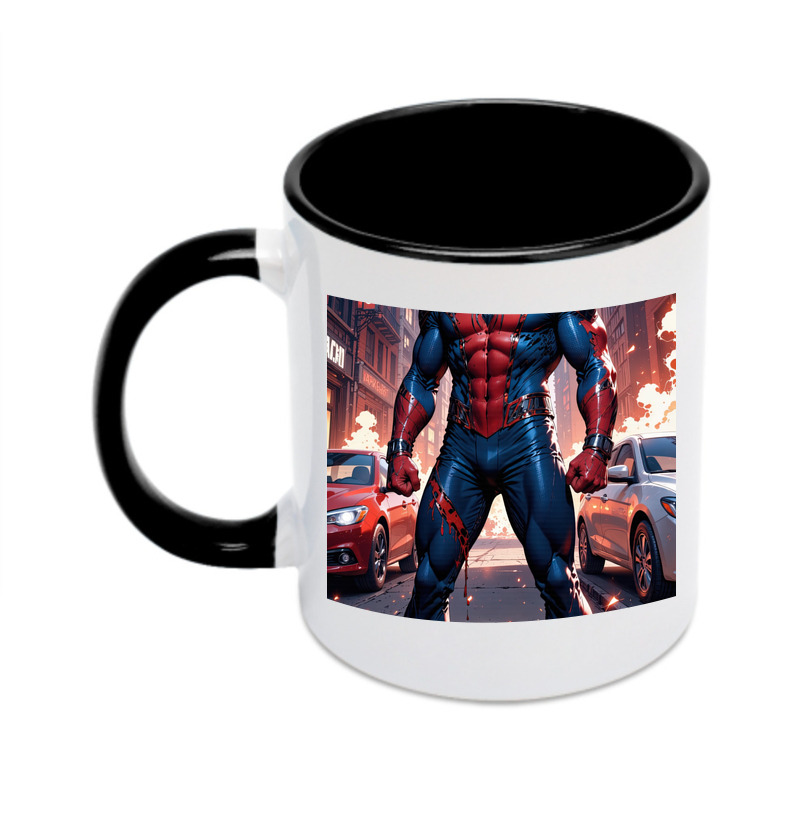 （画像用） Spider Man スパイダーマン カラーマグカップ