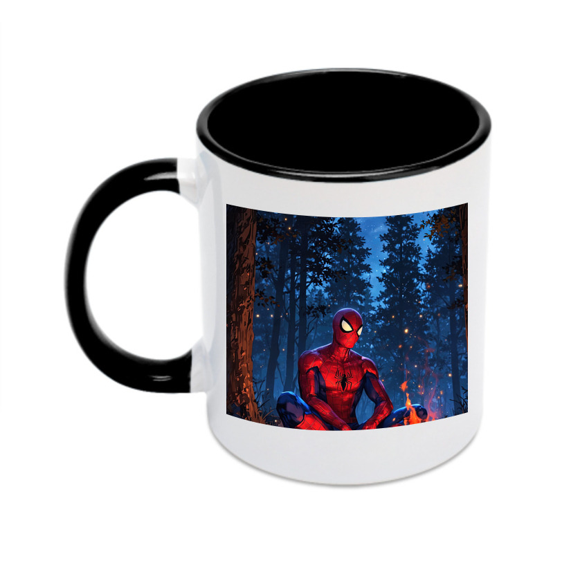 （画像用） Spider Man スパイダーマン カラーマグカップ