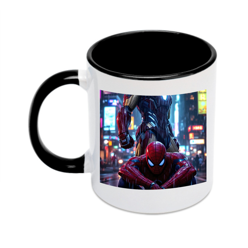 （画像用） Spider Man スパイダーマン カラーマグカップ