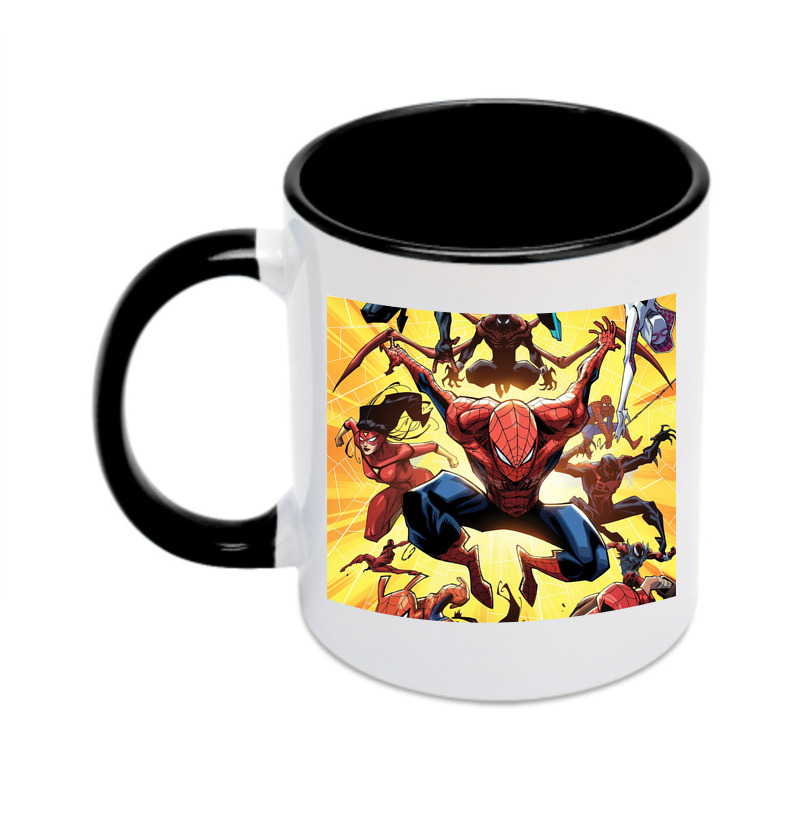 （画像用） Spider Man スパイダーマン カラーマグカップ
