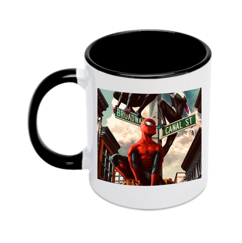 （画像用） Spider Man スパイダーマン カラーマグカップ