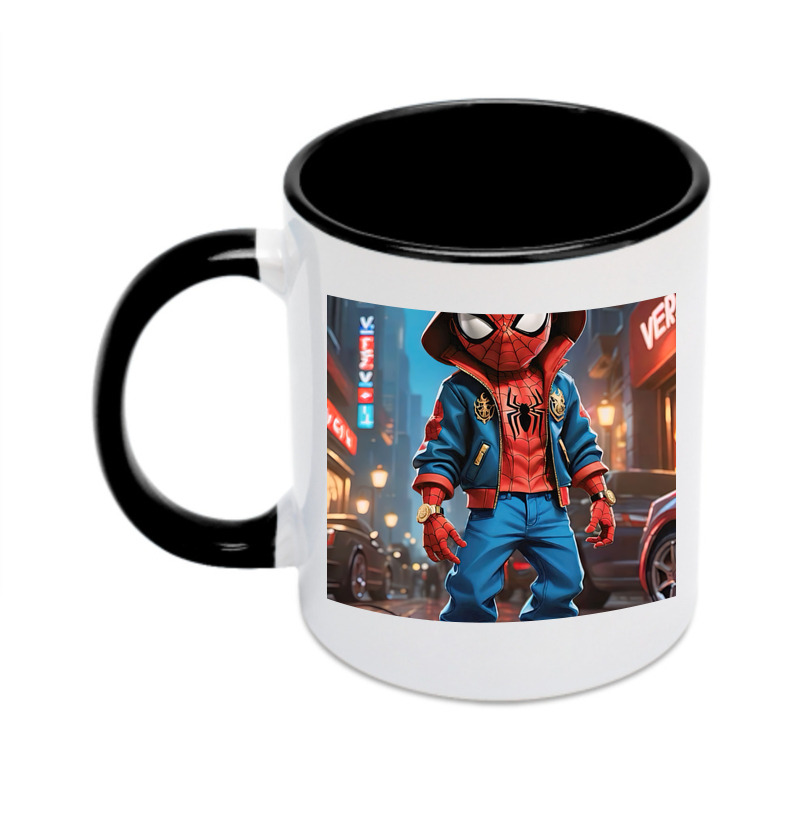 （画像用） Spider Man スパイダーマン カラーマグカップ