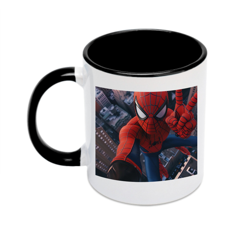 （画像用） Spider Man スパイダーマン カラーマグカップ