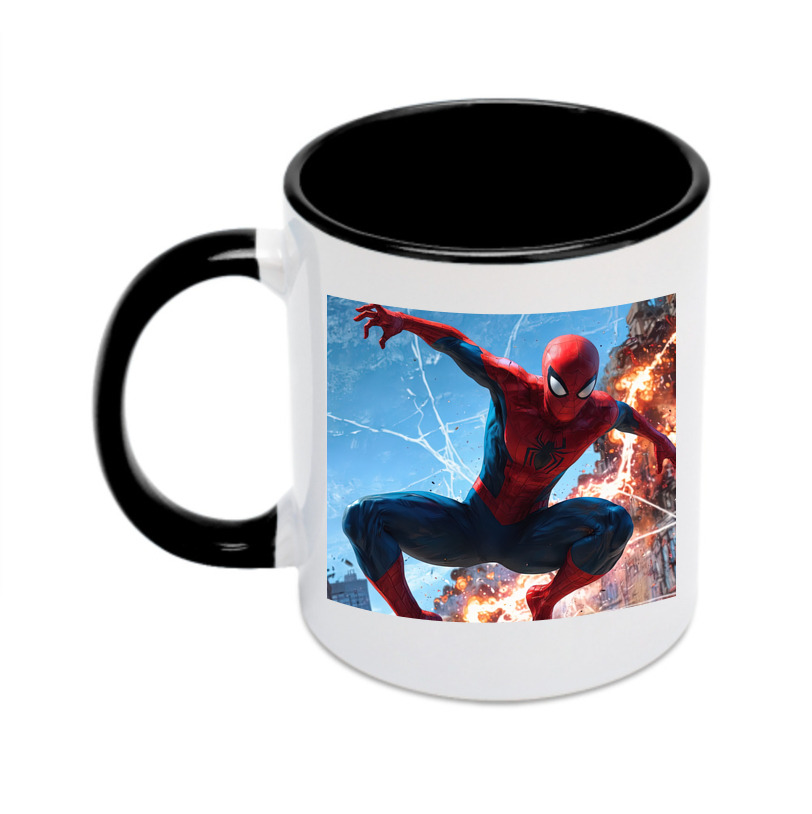 （画像用） Spider Man スパイダーマン カラーマグカップ