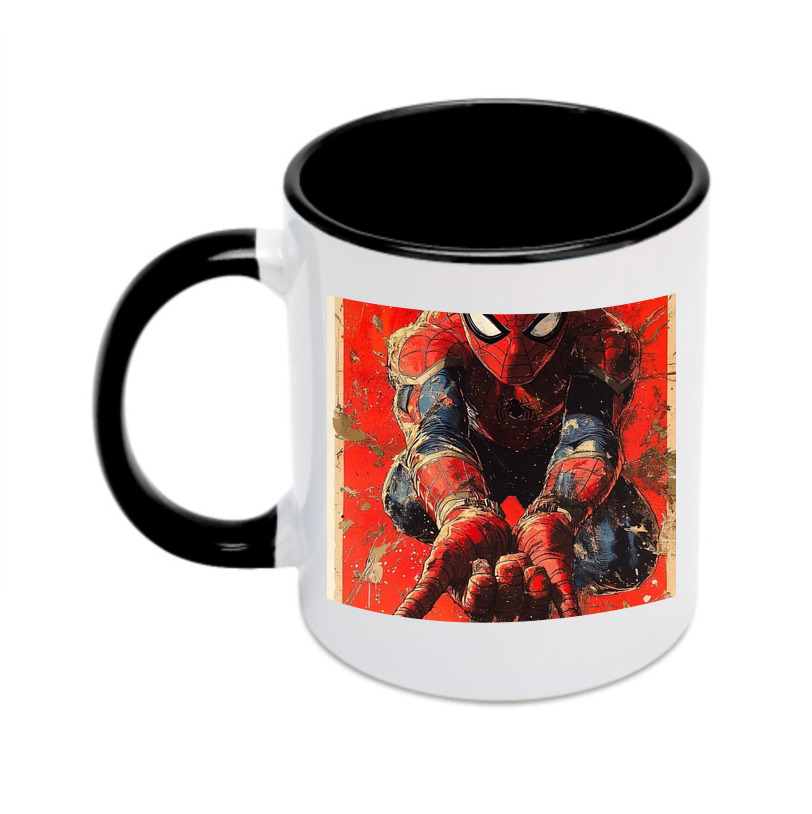 （画像用） Spider Man スパイダーマン カラーマグカップ