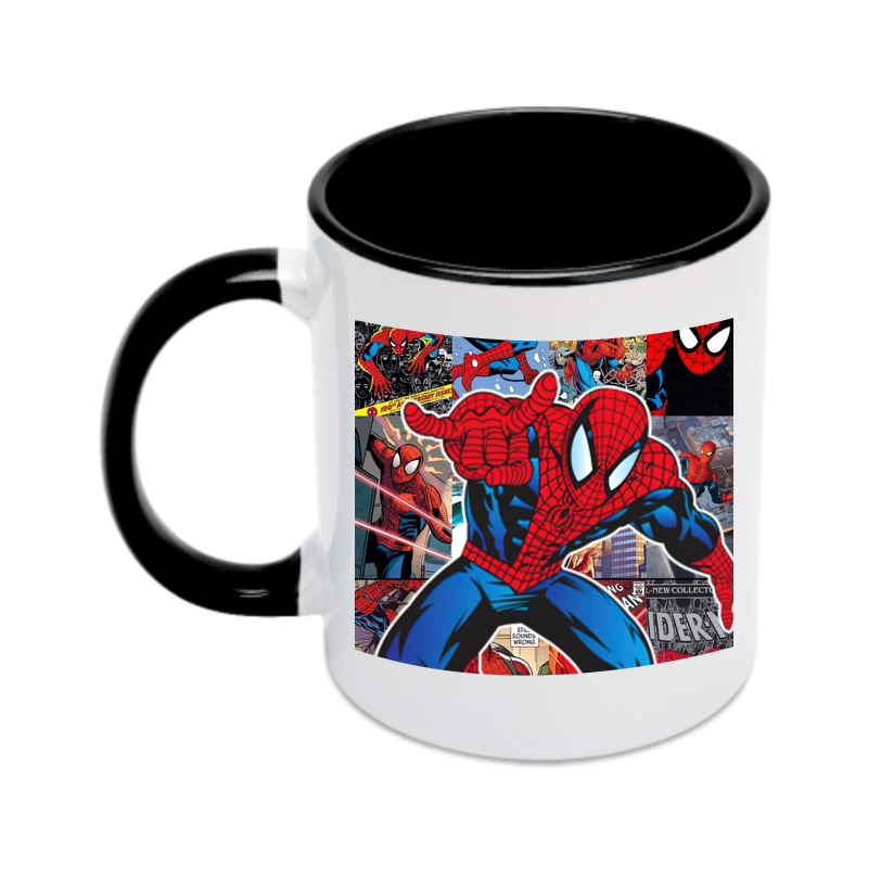 （画像用） Spider Man スパイダーマン カラーマグカップ