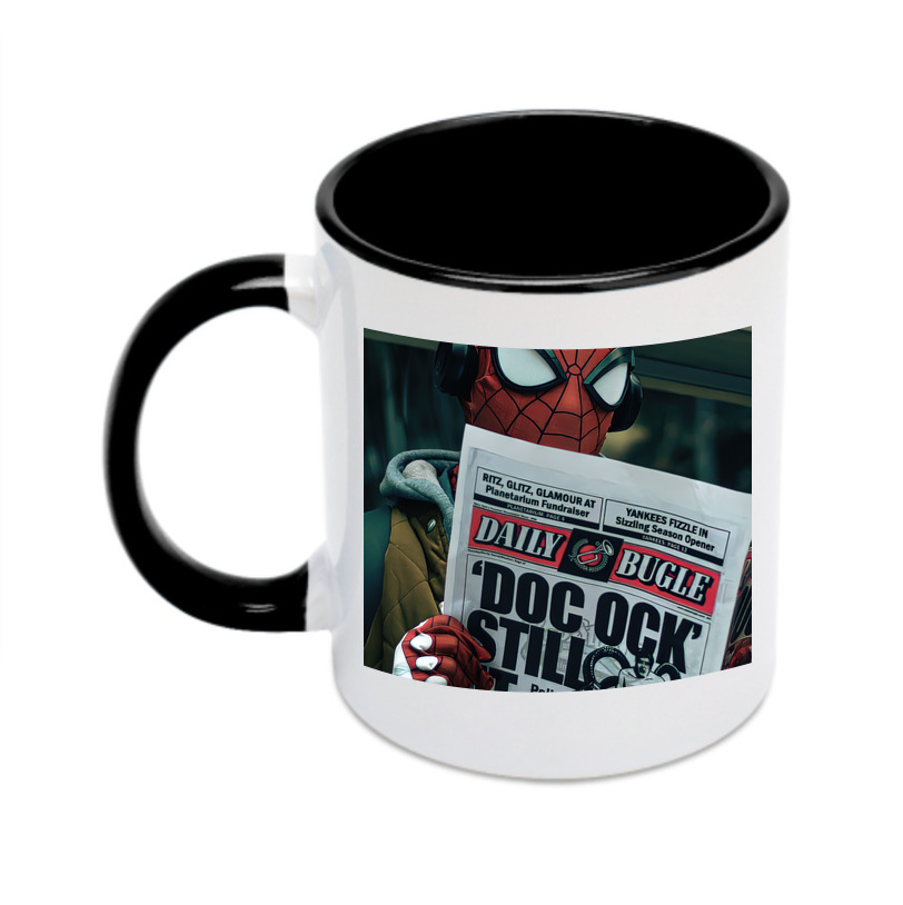 （画像用） Spider Man スパイダーマン カラーマグカップ