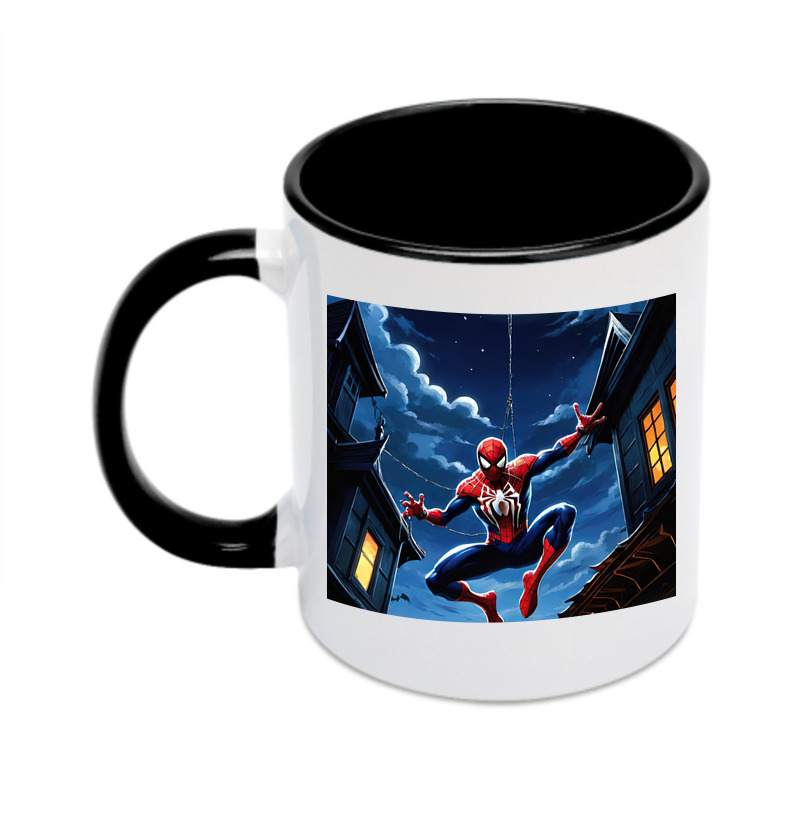 （画像用） Spider Man スパイダーマン カラーマグカップ
