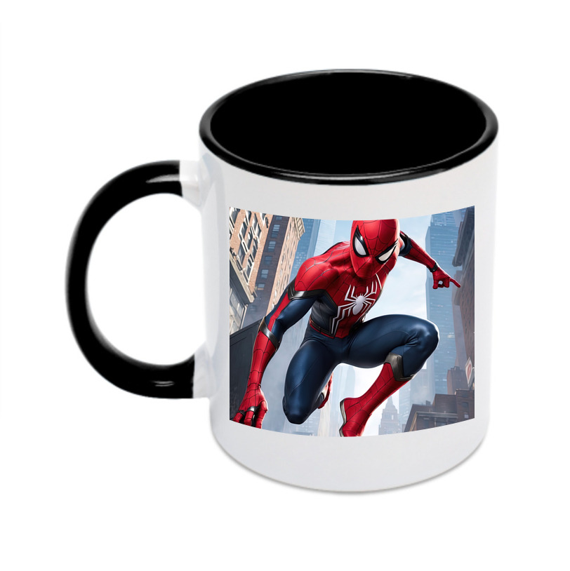 （画像用） Spider Man スパイダーマン カラーマグカップ