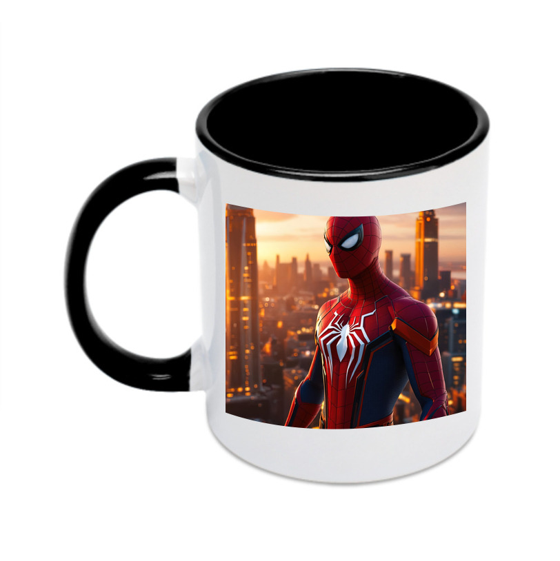 （画像用） Spider Man スパイダーマン カラーマグカップ