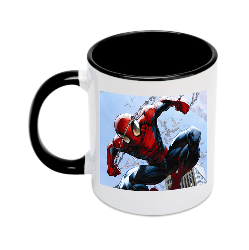 （画像用） Spider Man スパイダーマン カラーマグカップ