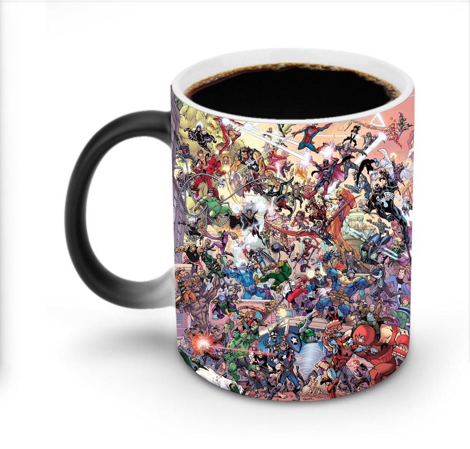 （画像用） Spider Man スパイダーマン 温度変色マグカップ