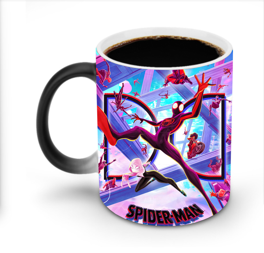 （画像用） Spider Man スパイダーマン 温度変色マグカップ