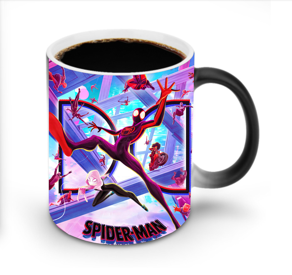 （画像用） Spider Man スパイダーマン 温度変色マグカップ