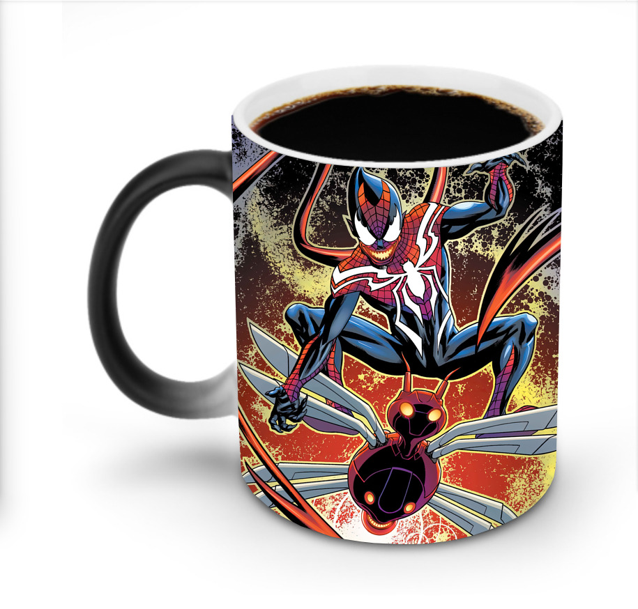 （画像用） Spider Man スパイダーマン 温度変色マグカップ