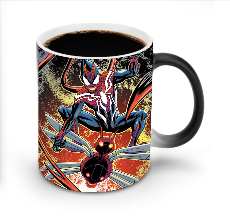 （画像用） Spider Man スパイダーマン 温度変色マグカップ