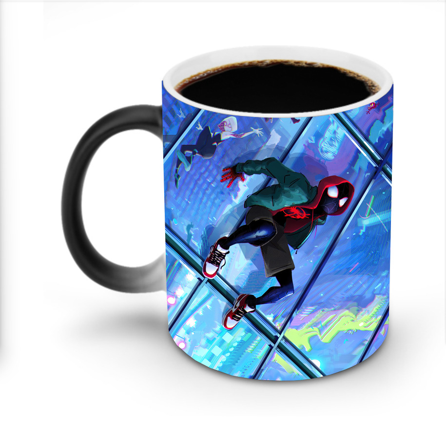 （画像用） Spider Man スパイダーマン 温度変色マグカップ