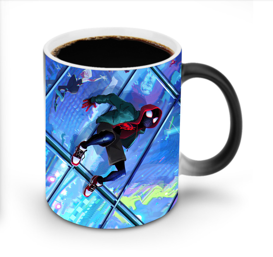 （画像用） Spider Man スパイダーマン 温度変色マグカップ