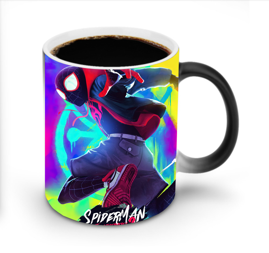（画像用） Spider Man スパイダーマン 温度変色マグカップ