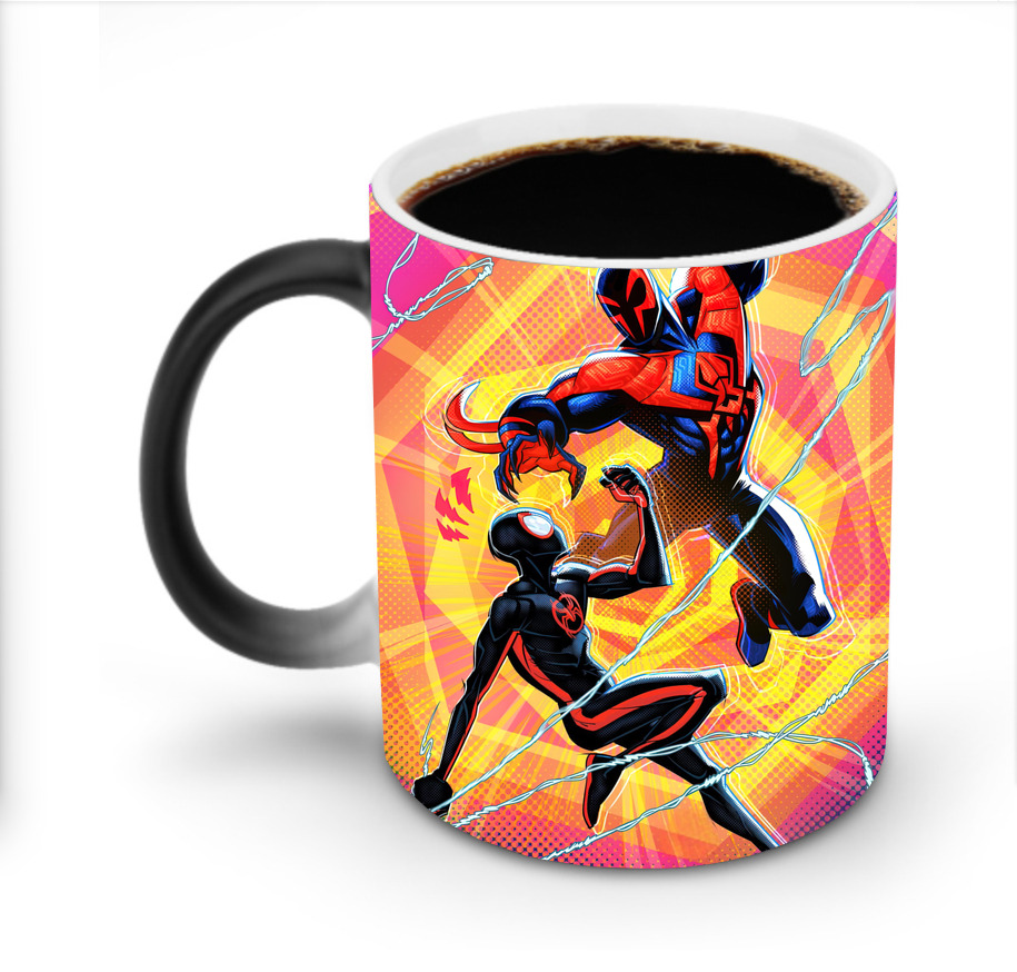 （画像用） Spider Man スパイダーマン 温度変色マグカップ