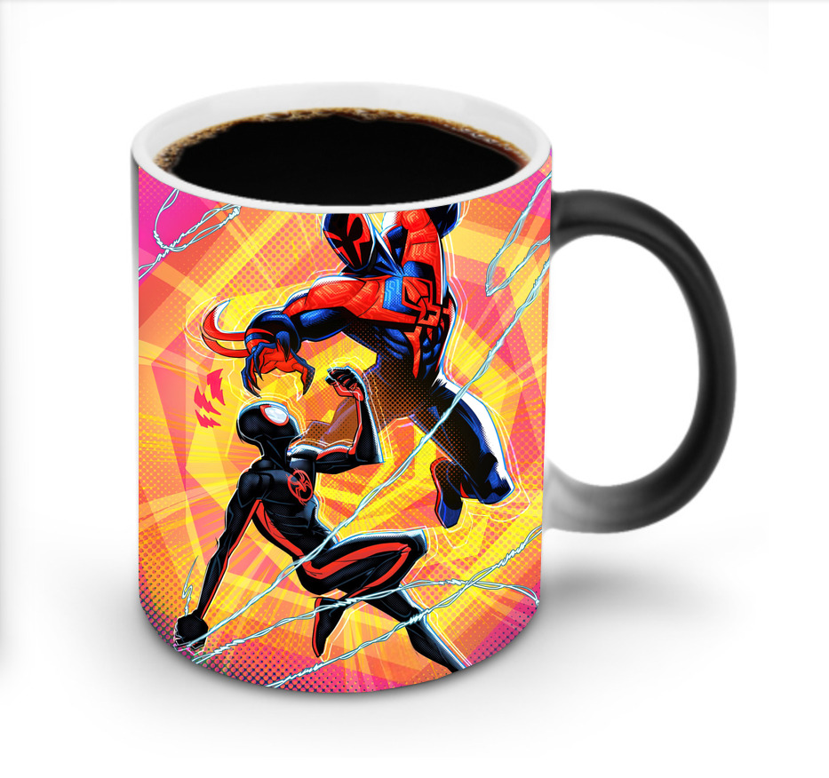 （画像用） Spider Man スパイダーマン 温度変色マグカップ