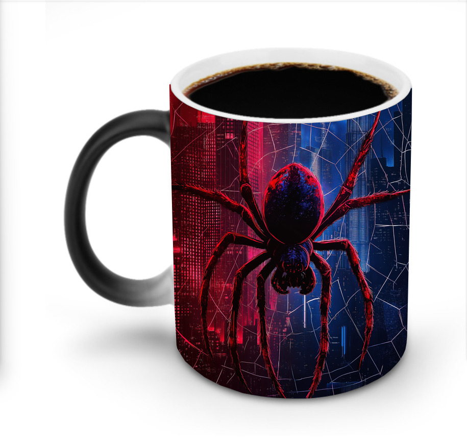 （画像用） Spider Man スパイダーマン 温度変色マグカップ