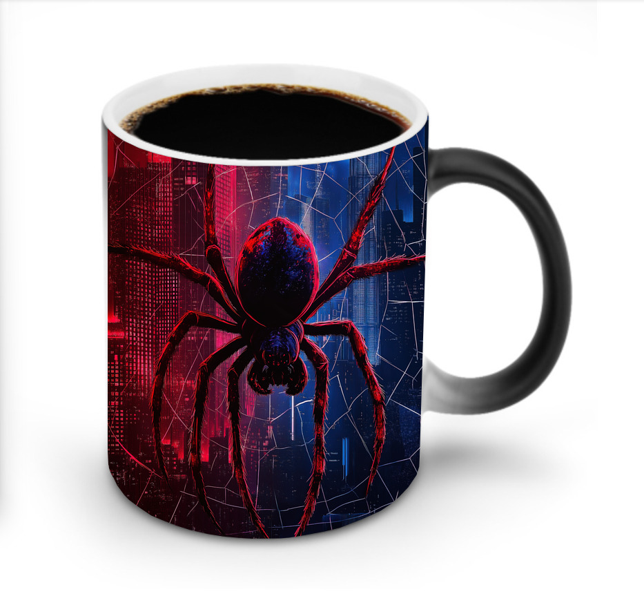 （画像用） Spider Man スパイダーマン 温度変色マグカップ