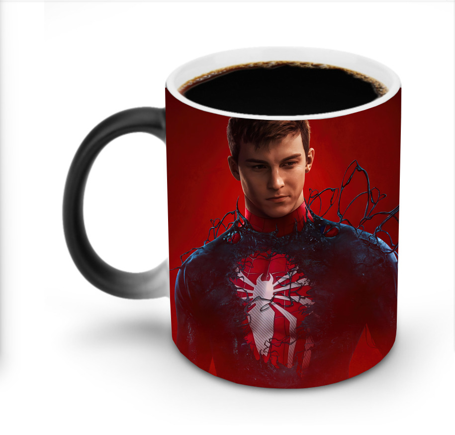 Spider Man スパイダーマン 温度変色マグカップ