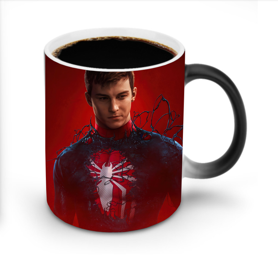 Spider Man スパイダーマン 温度変色マグカップ