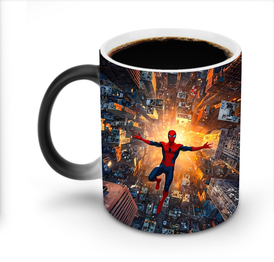 Spider Man スパイダーマン 温度変色マグカップ