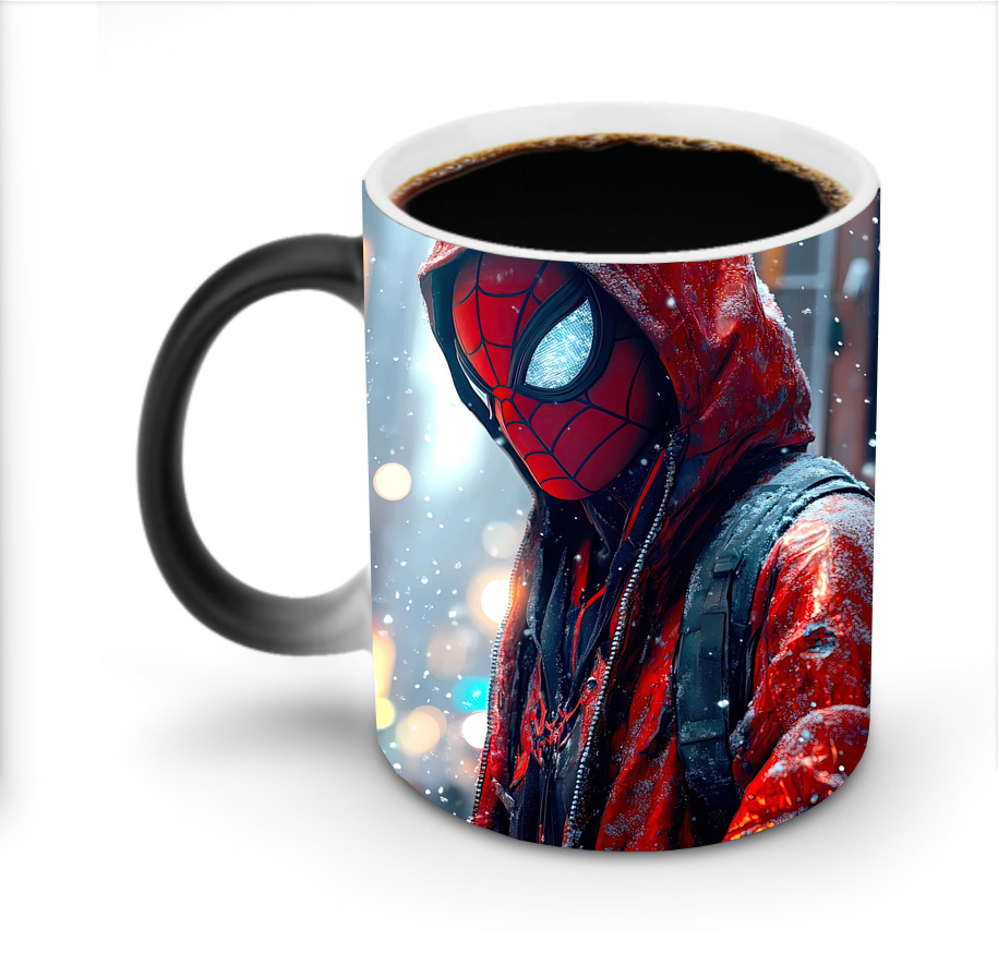 Spider Man スパイダーマン 温度変色マグカップ