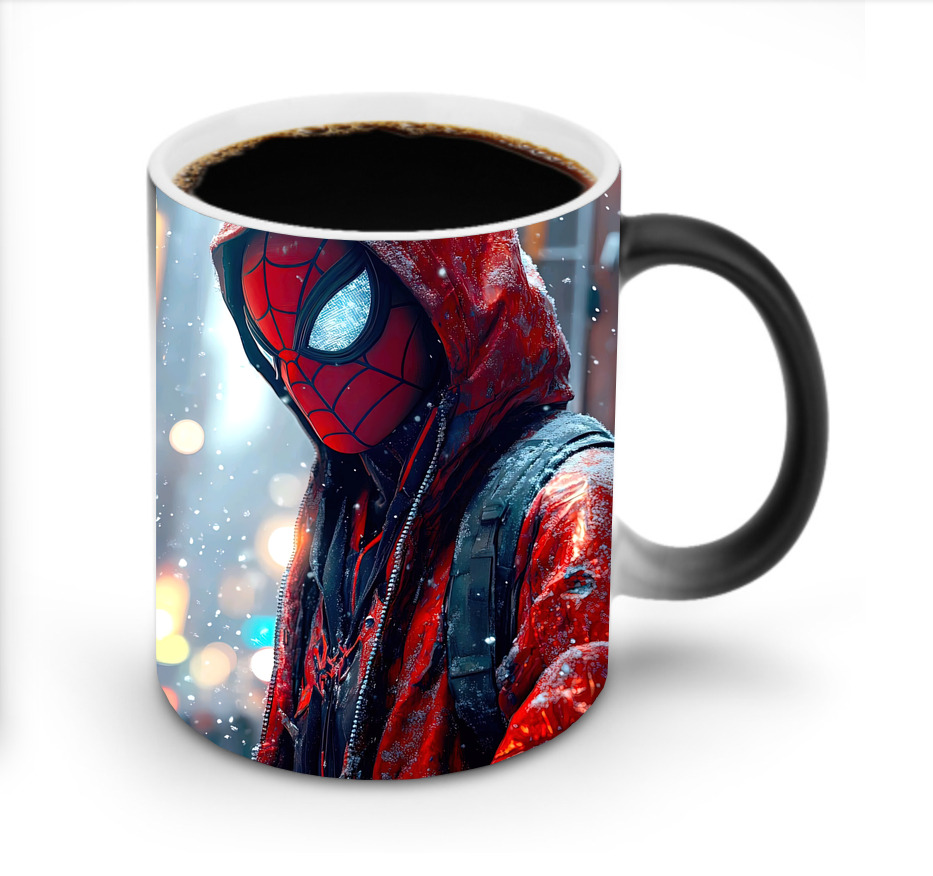 Spider Man スパイダーマン 温度変色マグカップ