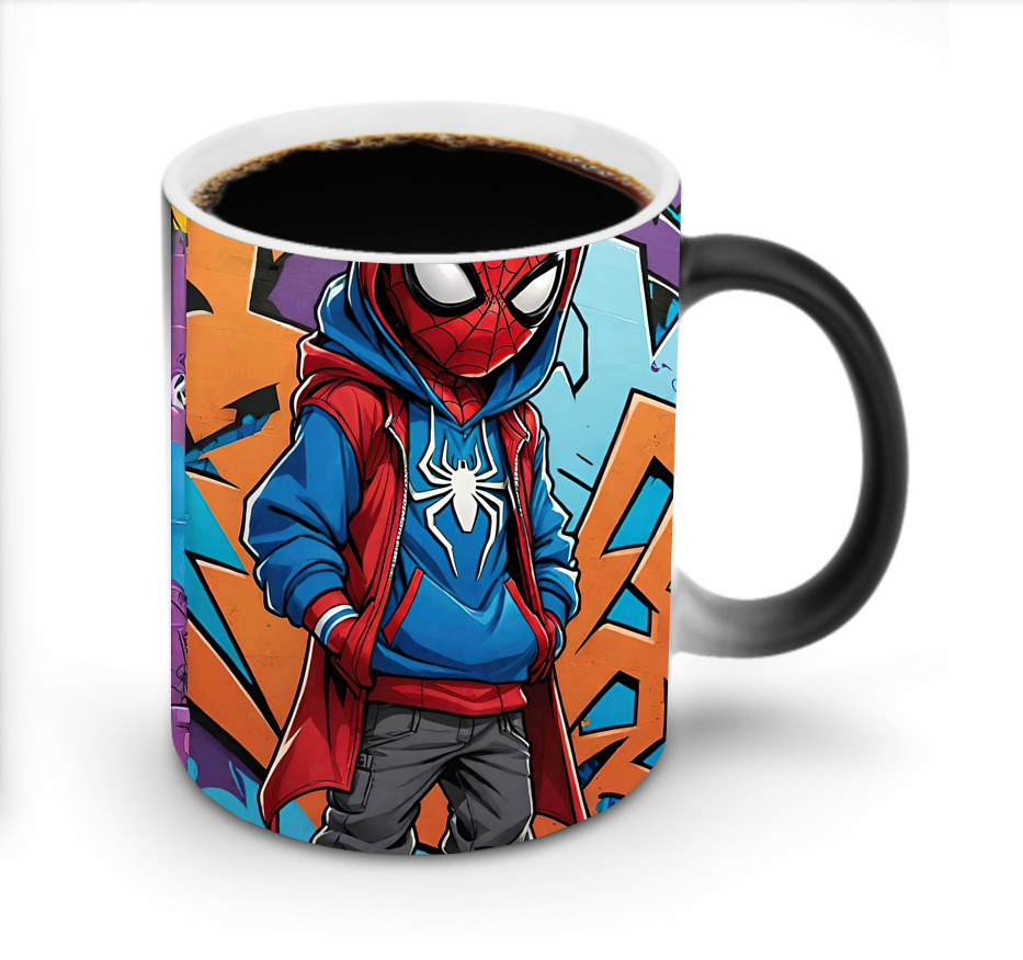 Spider Man スパイダーマン 温度変色マグカップ
