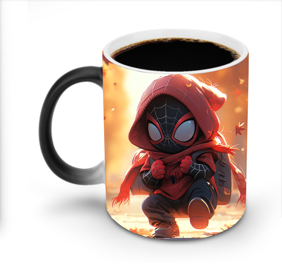 Spider Man スパイダーマン 温度変色マグカップ
