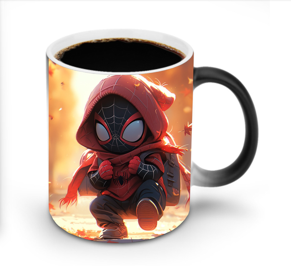 Spider Man スパイダーマン 温度変色マグカップ