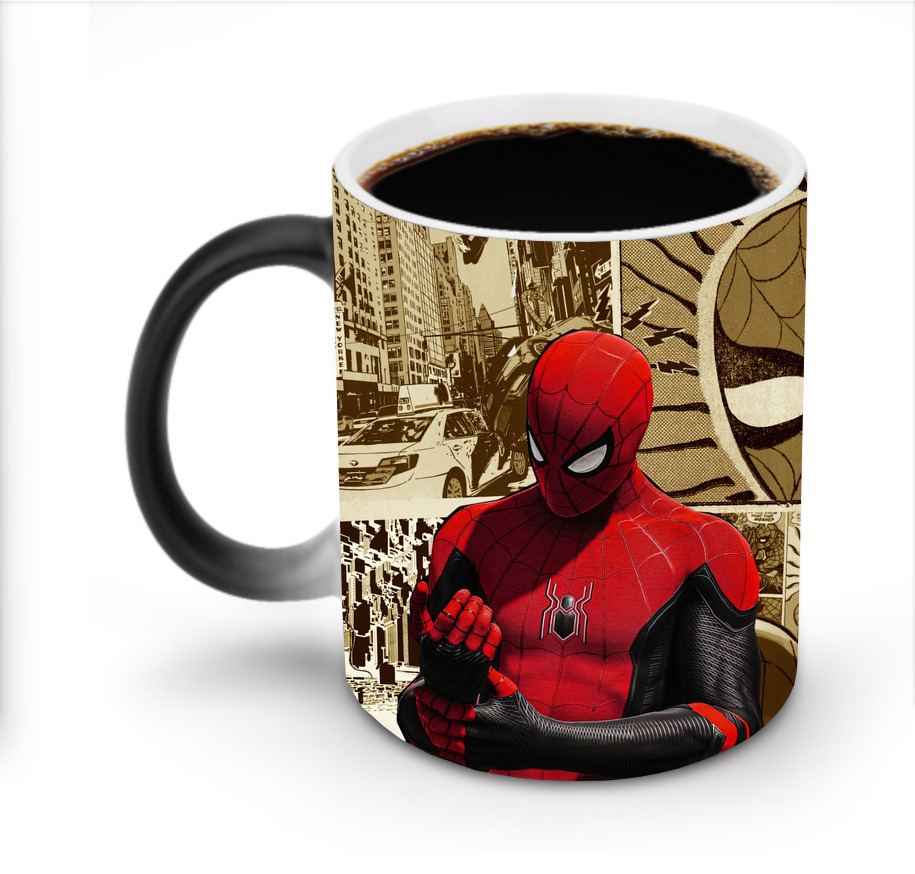 Spider Man スパイダーマン 温度変色マグカップ
