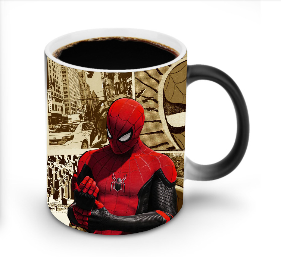 Spider Man スパイダーマン 温度変色マグカップ
