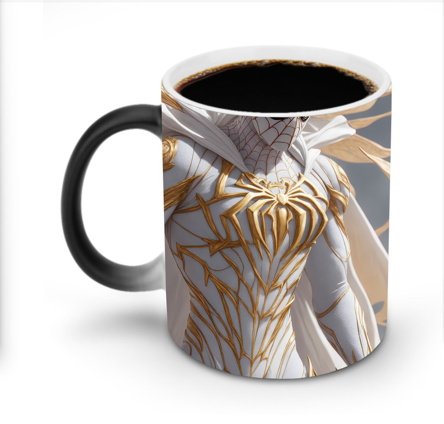 （画像用） Spider Man スパイダーマン 温度変色マグカップ