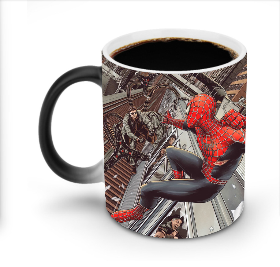 Spider Man スパイダーマン 温度変色マグカップ