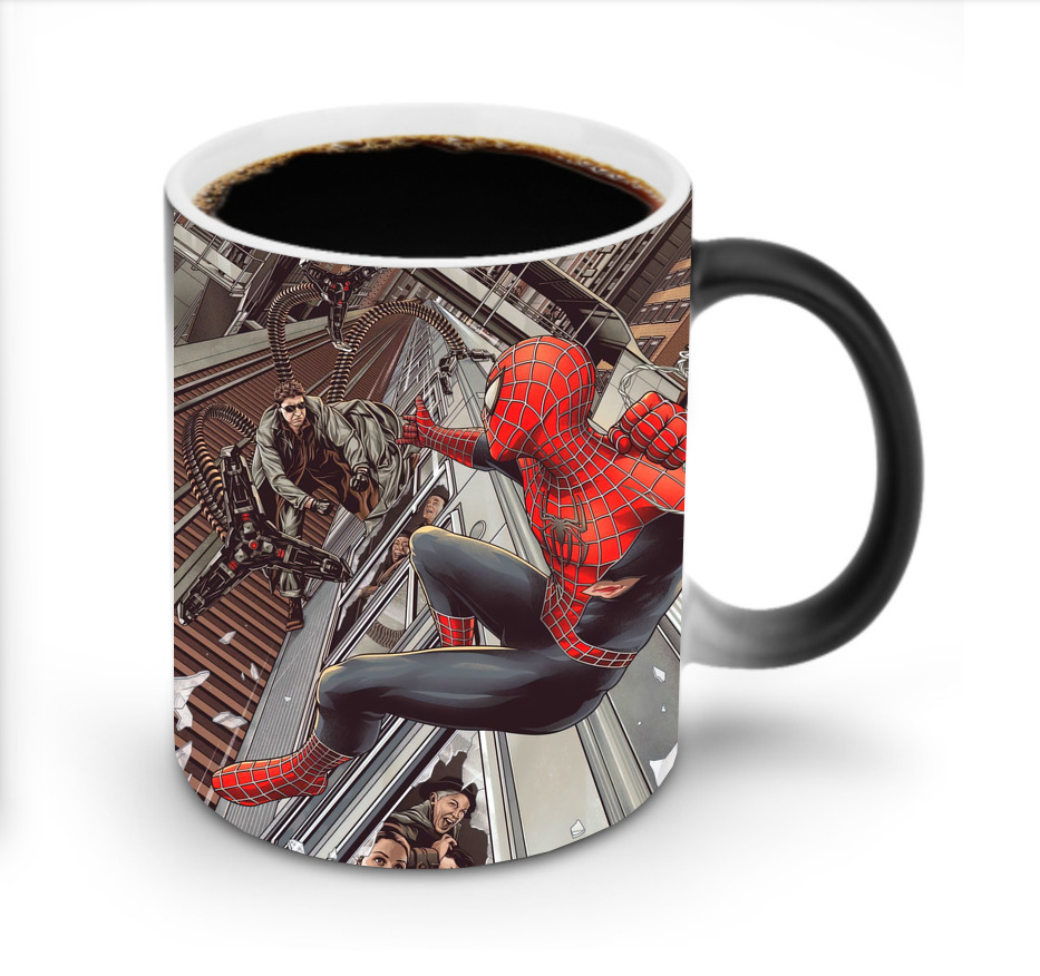 Spider Man スパイダーマン 温度変色マグカップ
